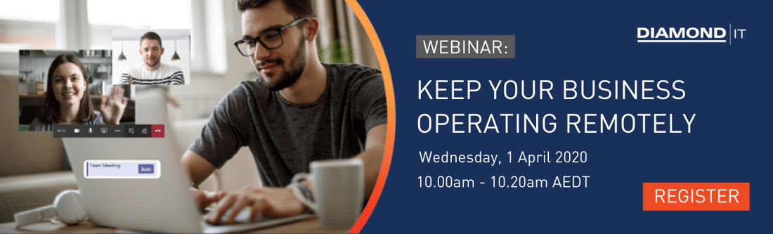 WEBINAR - Keep your business operating remotely